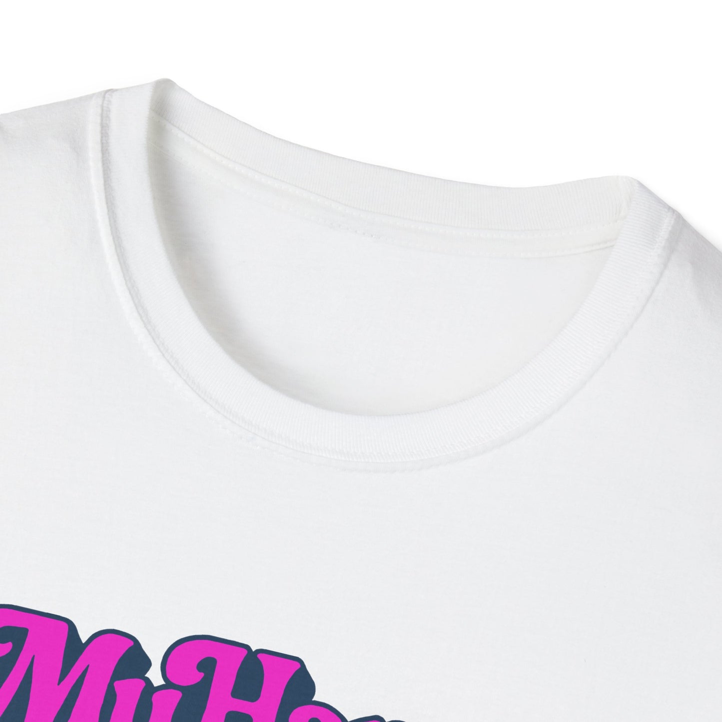 My Happy Place is On My Knees Adult T-Shirt. Perfect for Submissive Kink Playtime.