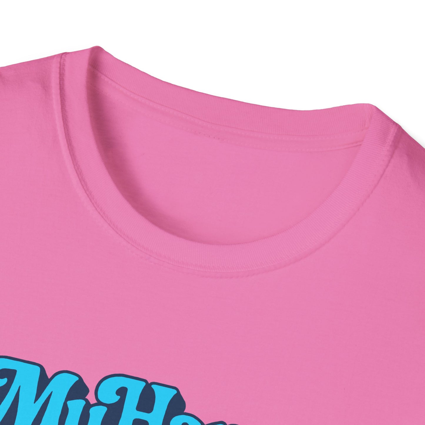 My Happy Place is On My Knees Adult T-Shirt. Perfect for Submissive Kink Playtime.