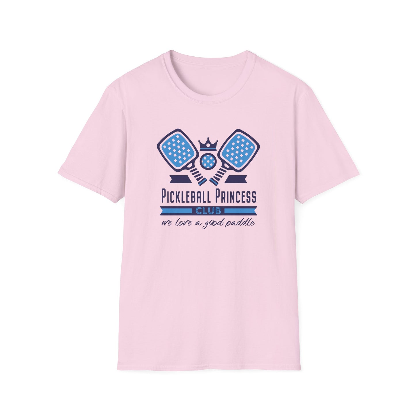 Pickleball Princess Adult T-Shirt for Grownups. Spicy Pickleball Athletic Shirt