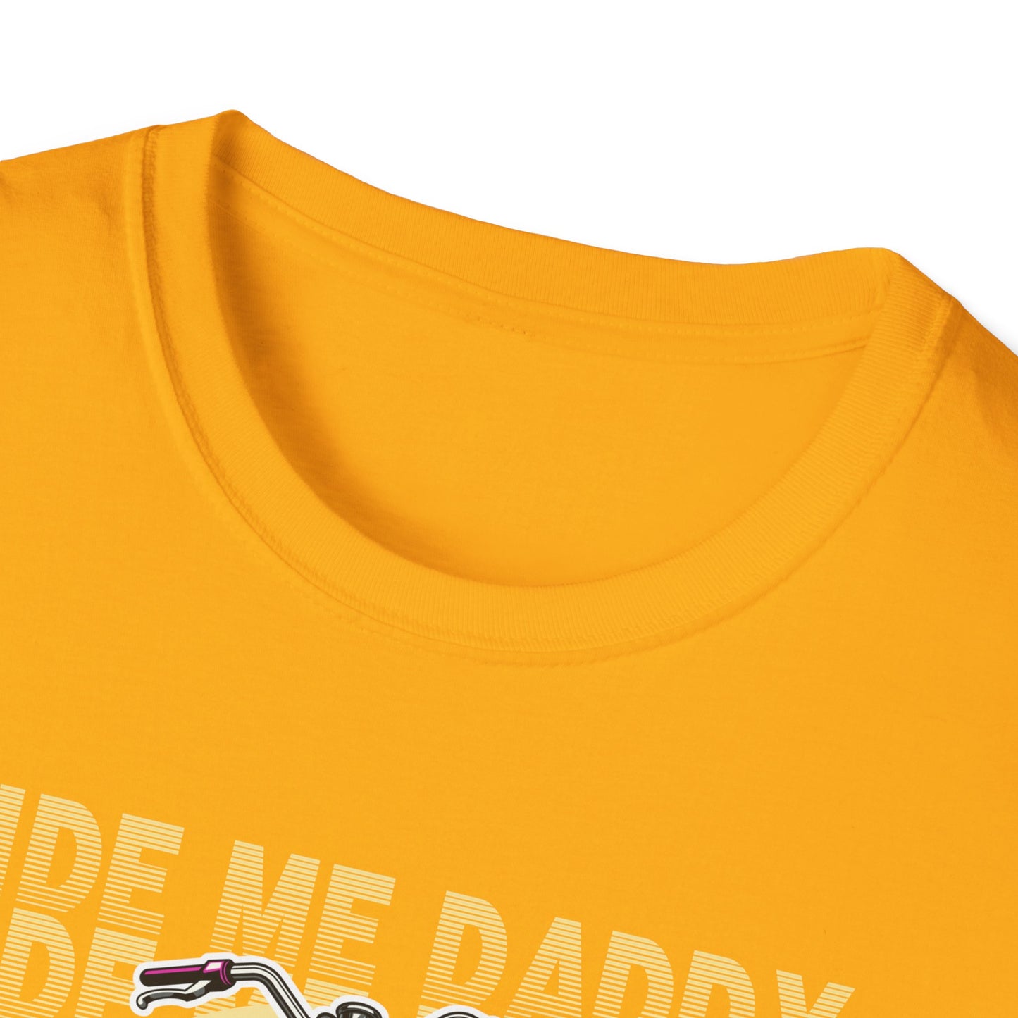 Ride Me Daddy Pop Art Inspired Motorcycle Princess T-Shirt. Spicy Motorcycle T-Shirt