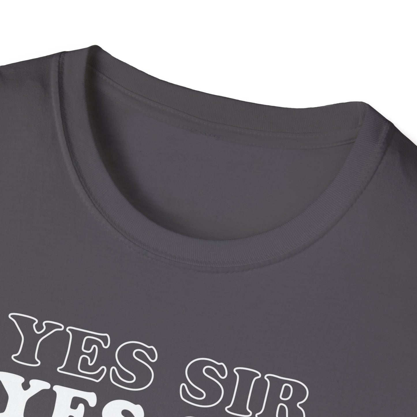 Yes Sir Adult Princess T-Shirt. Perfect Gift for your Princess Submissive Kink Partner