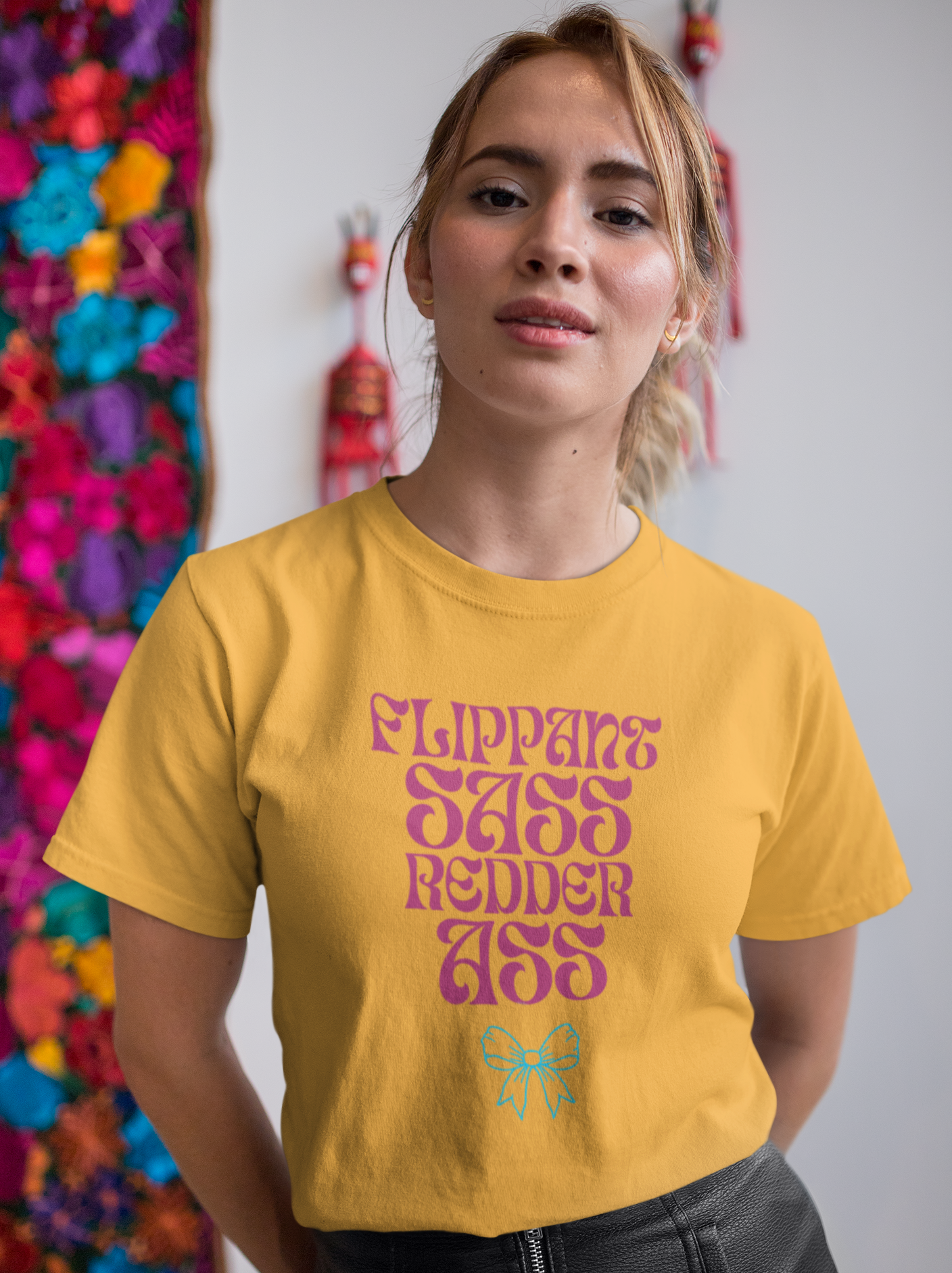 Flippant Sass Redder Ass Adult T-Shirt. Perfect Gift for your Princess Brat Kink Partner