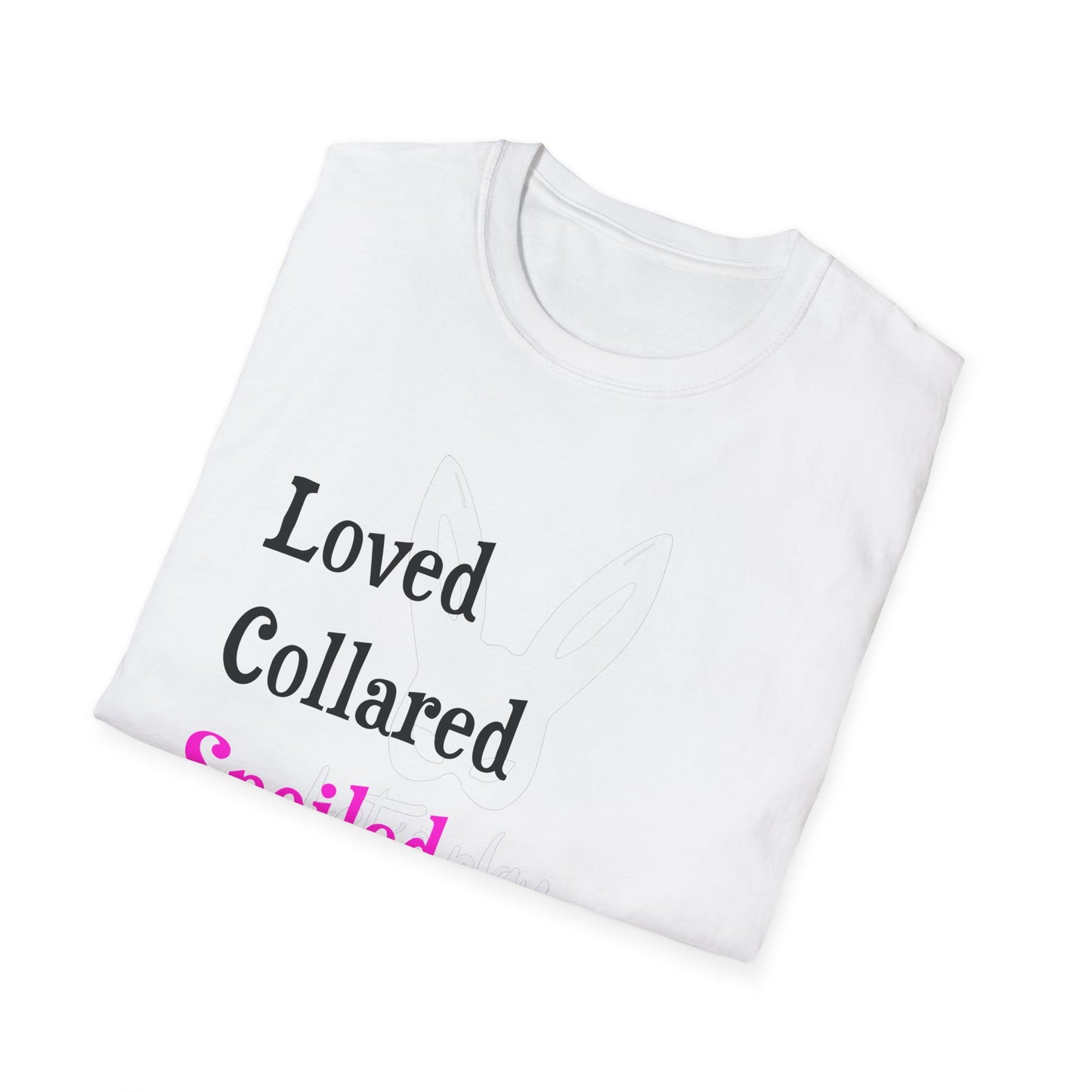 Loved Collared Spoiled T-Shirt for Adult Playtime, Perfect gift for your Submissive Kink Partner