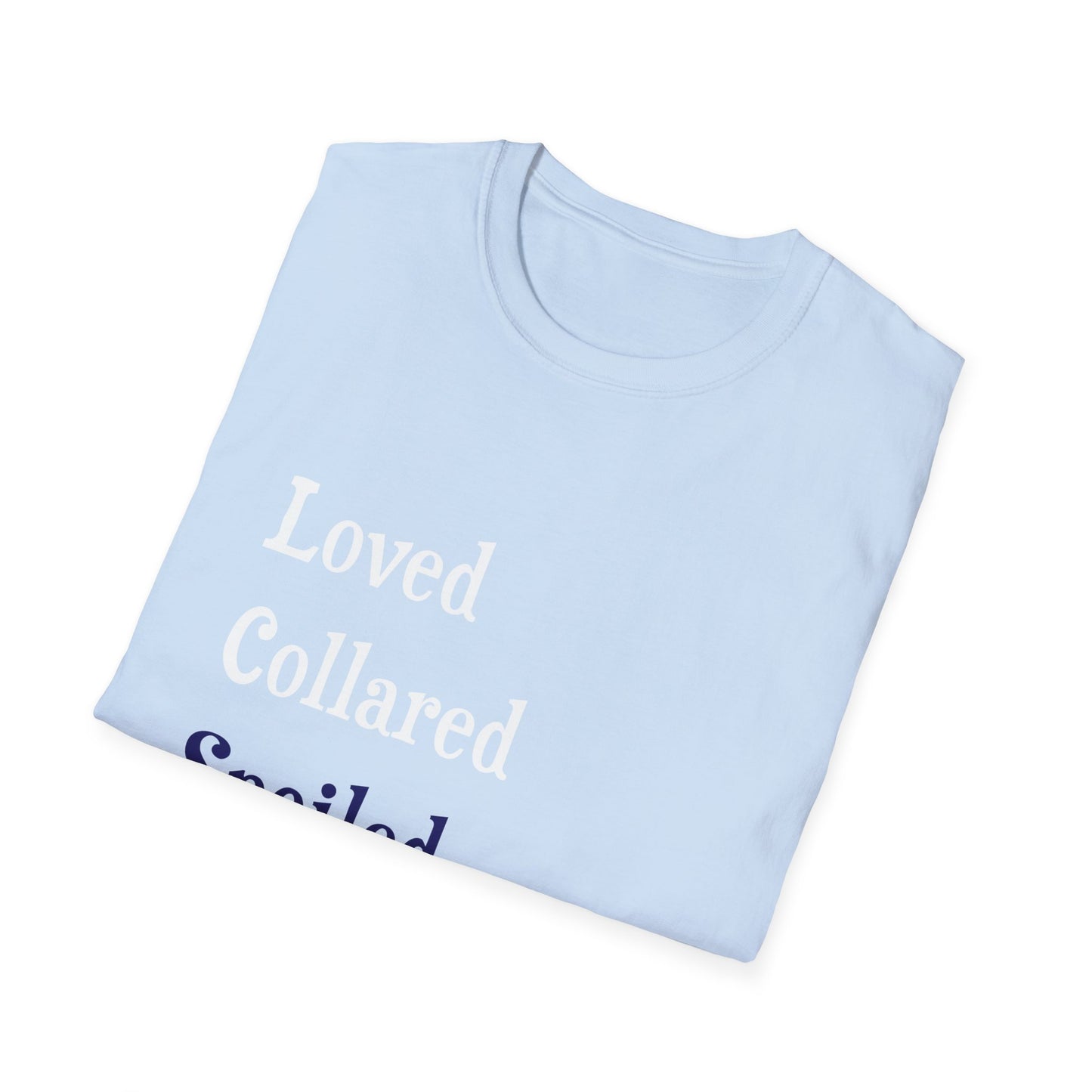 Loved Collared Spoiled T-Shirt for Adult Playtime, Perfect gift for your Submissive Kink Partner
