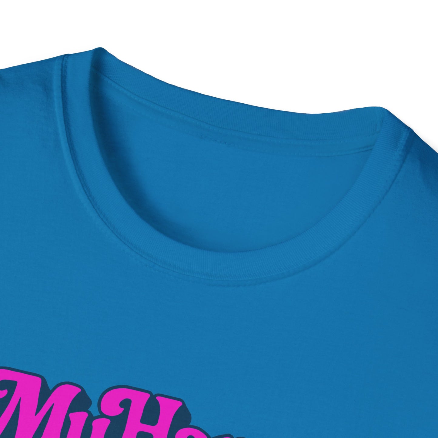 My Happy Place is On My Knees Adult T-Shirt. Perfect for Submissive Kink Playtime.