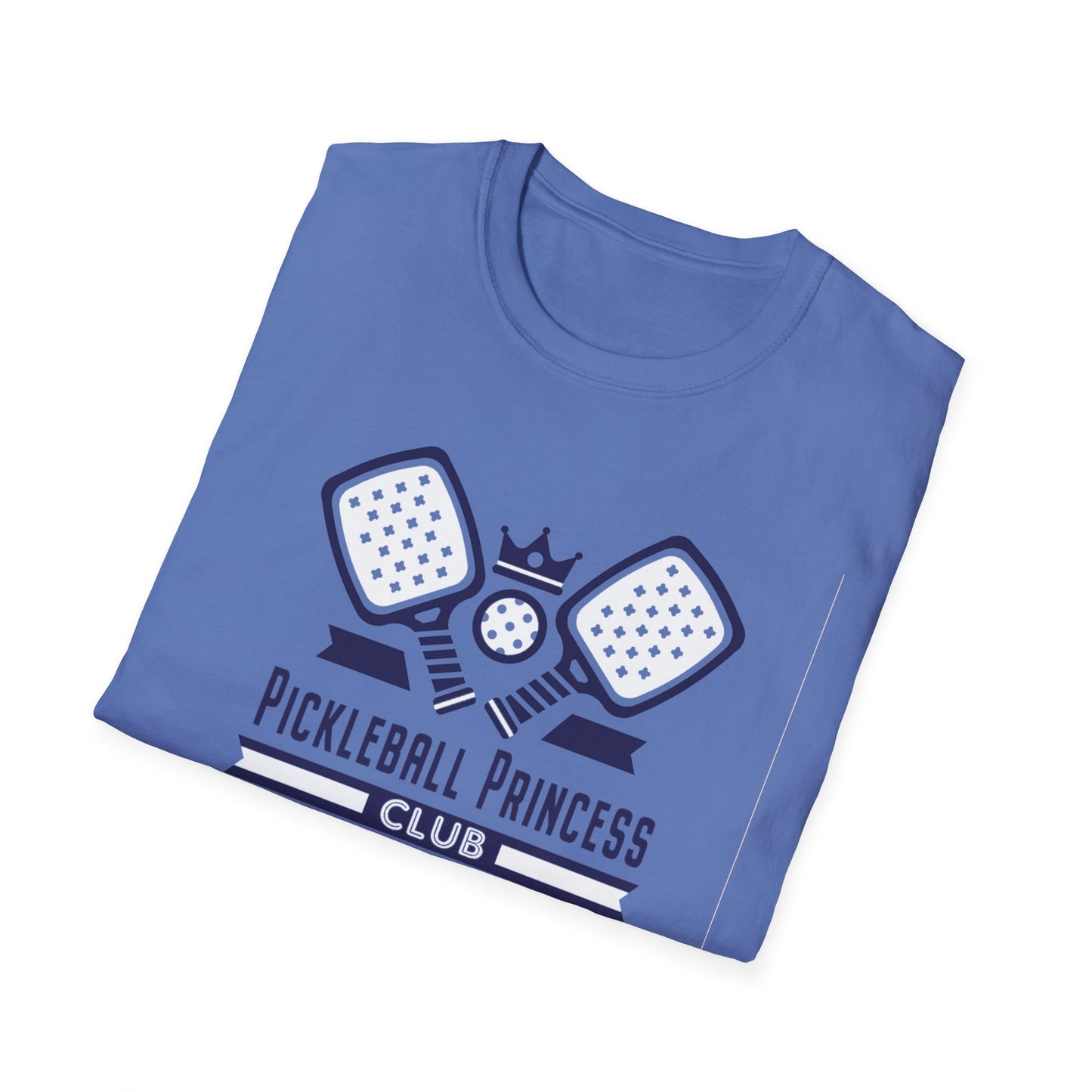 Pickleball Princess Club Adult T-Shirt. Spicy Pickleball Hard Paddle Shirt