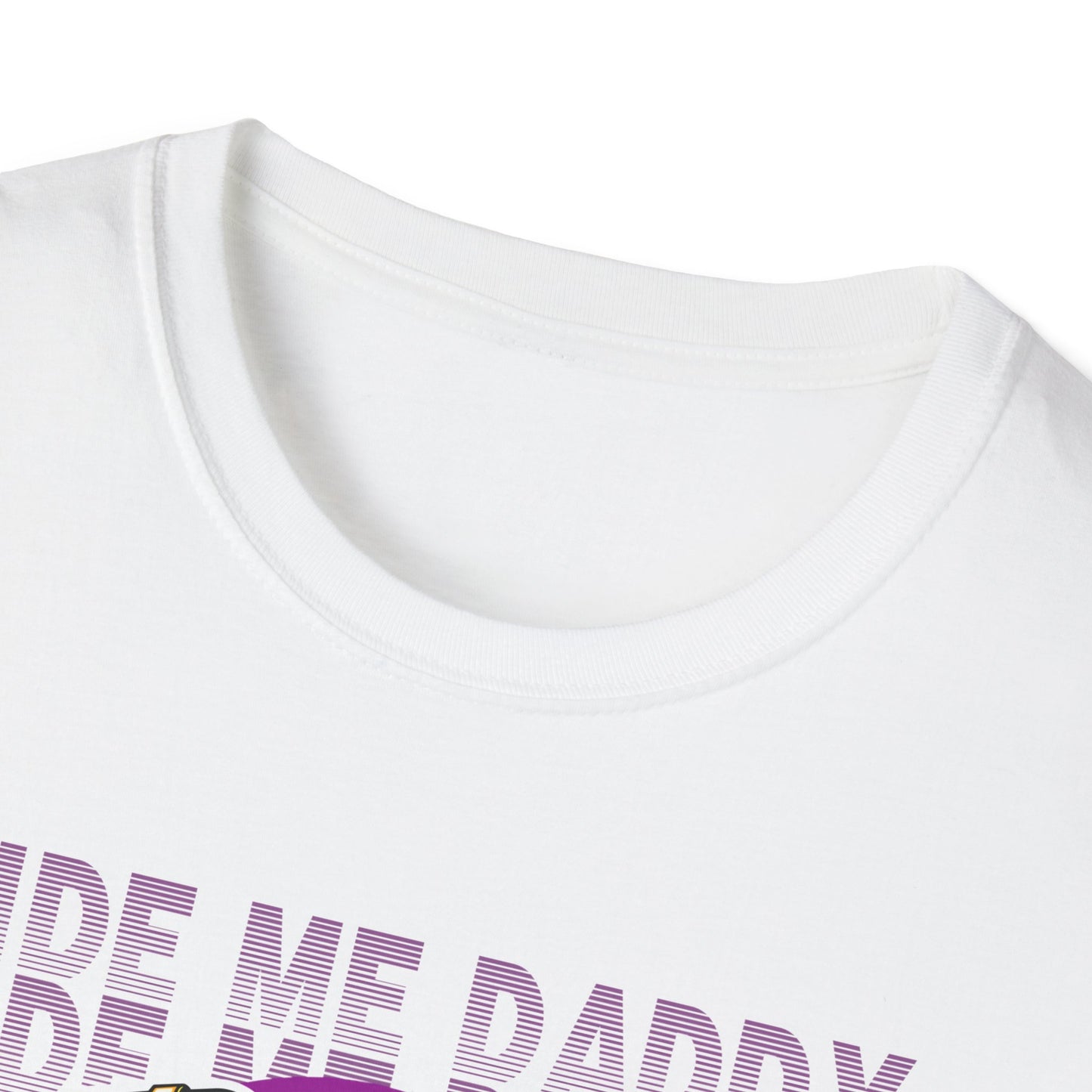 Ride Me Daddy Motorcycle Princess Adult T-Shirt. Spicy Kink Motorcycle T-Shirt