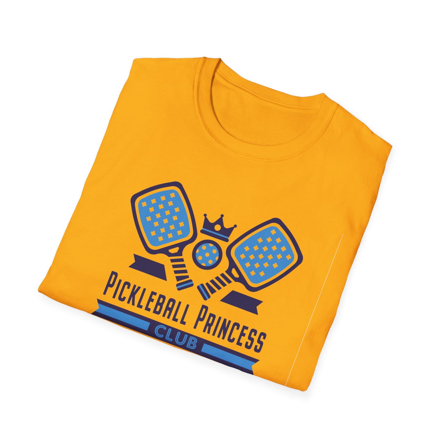 Pickleball Princess Adult T-Shirt for Grownups. Spicy Pickleball Athletic Shirt