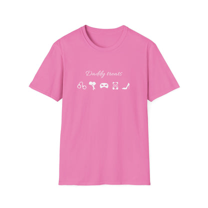 Daddy Treats Adult Princess T-Shirt. Perfect Gift for your Princess Kink Partner
