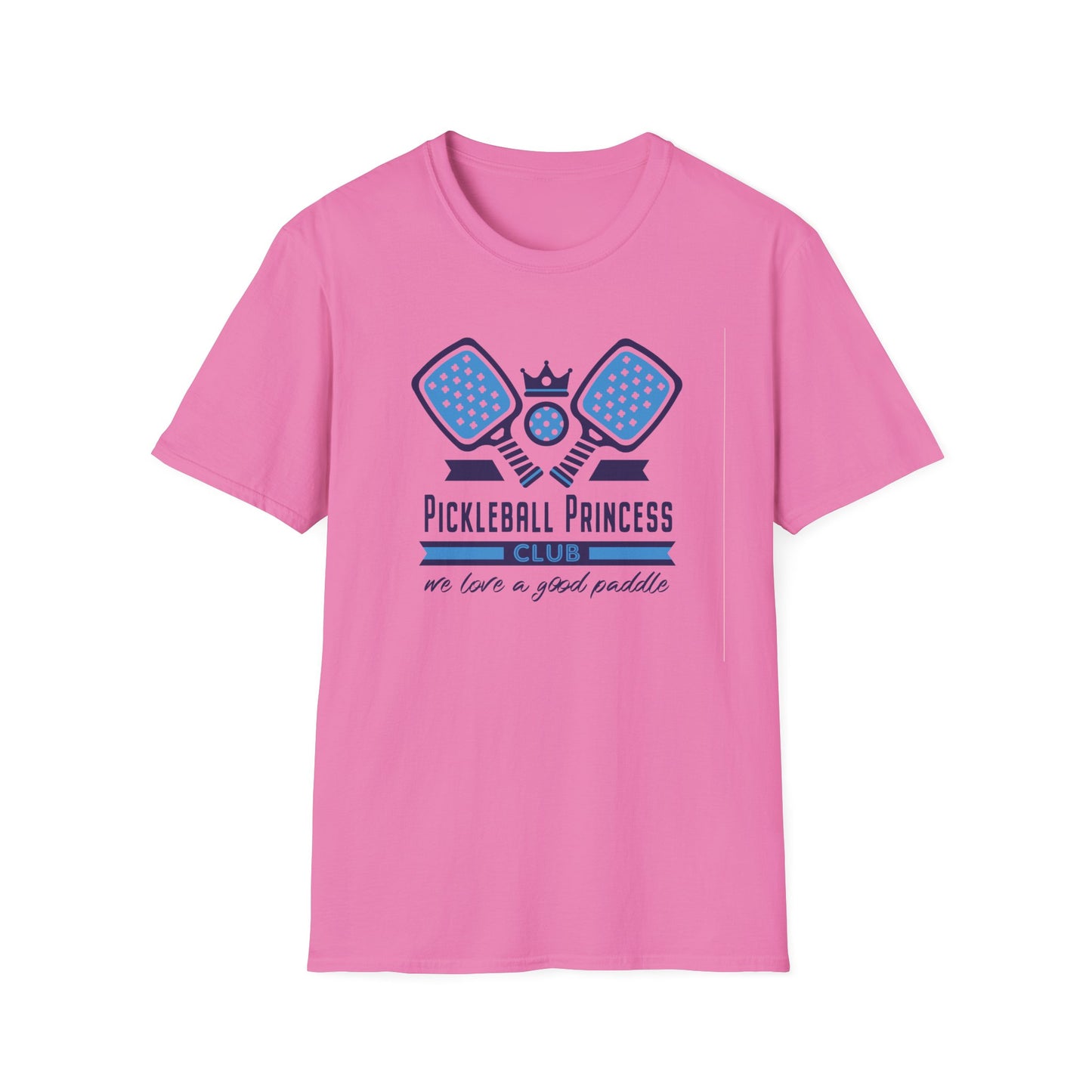 Pickleball Princess Adult T-Shirt for Grownups. Spicy Pickleball Athletic Shirt