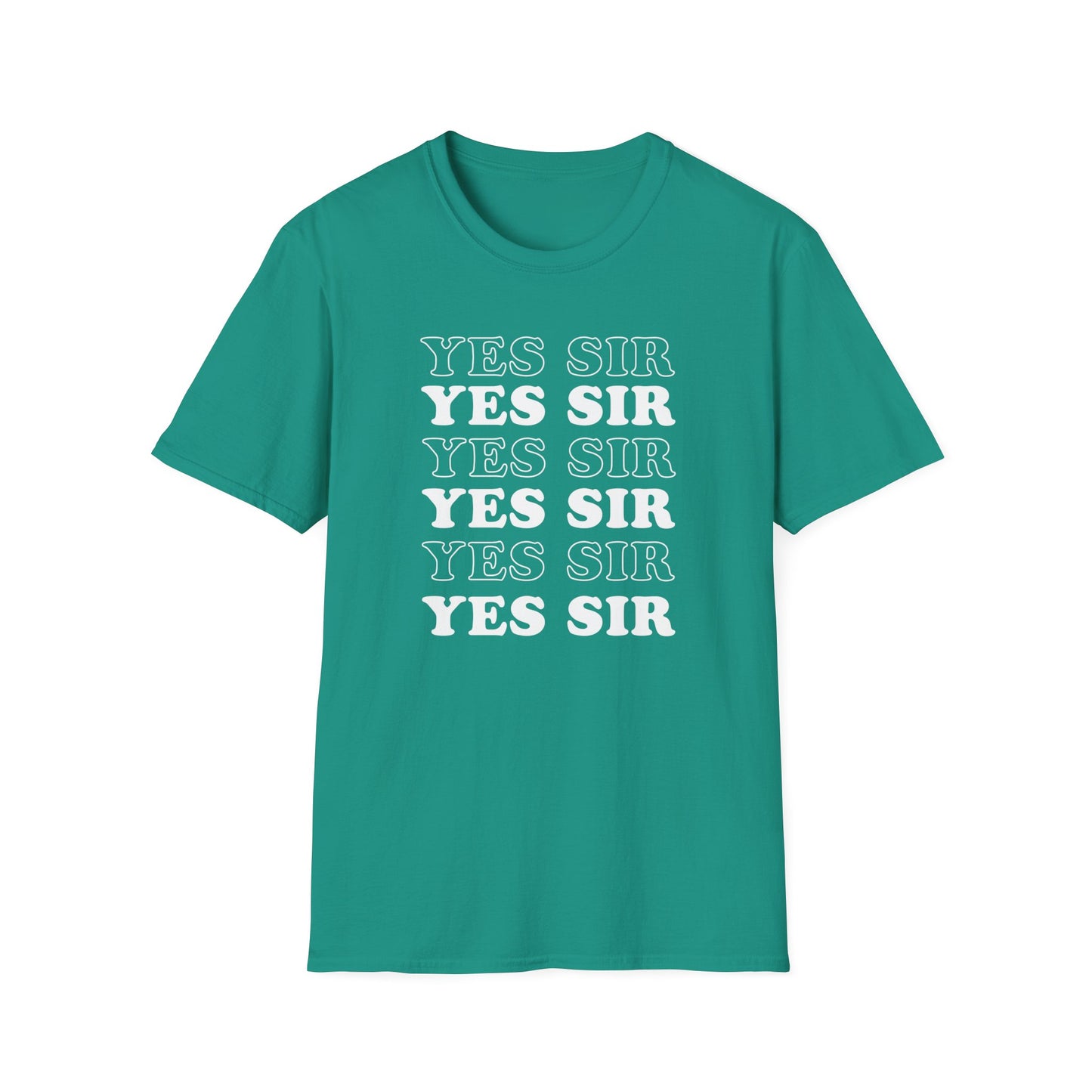 Yes Sir Adult Princess T-Shirt. Perfect Gift for your Princess Submissive Kink Partner