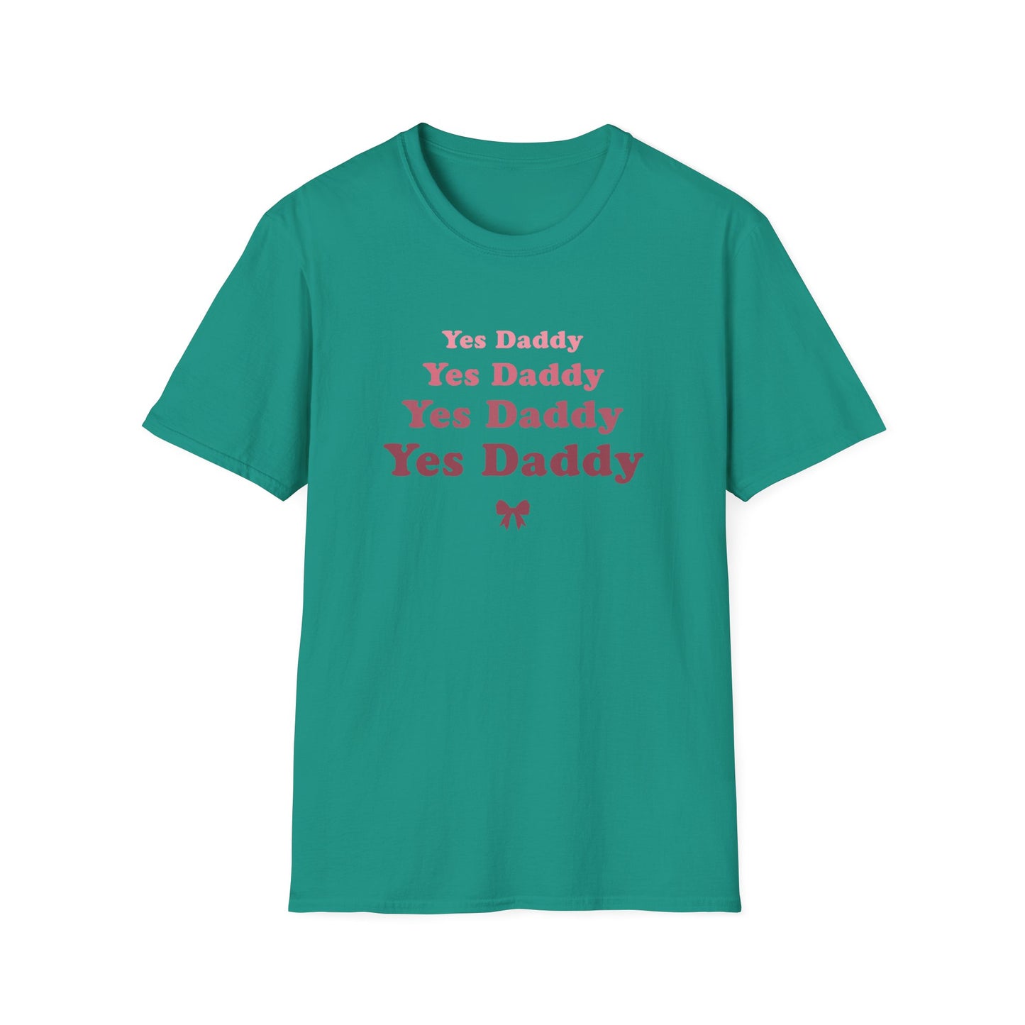 Yes Daddy Adult Princess Graphic T-Shirt. Perfect Gift for your Princess Partner, Submissive T-shirt