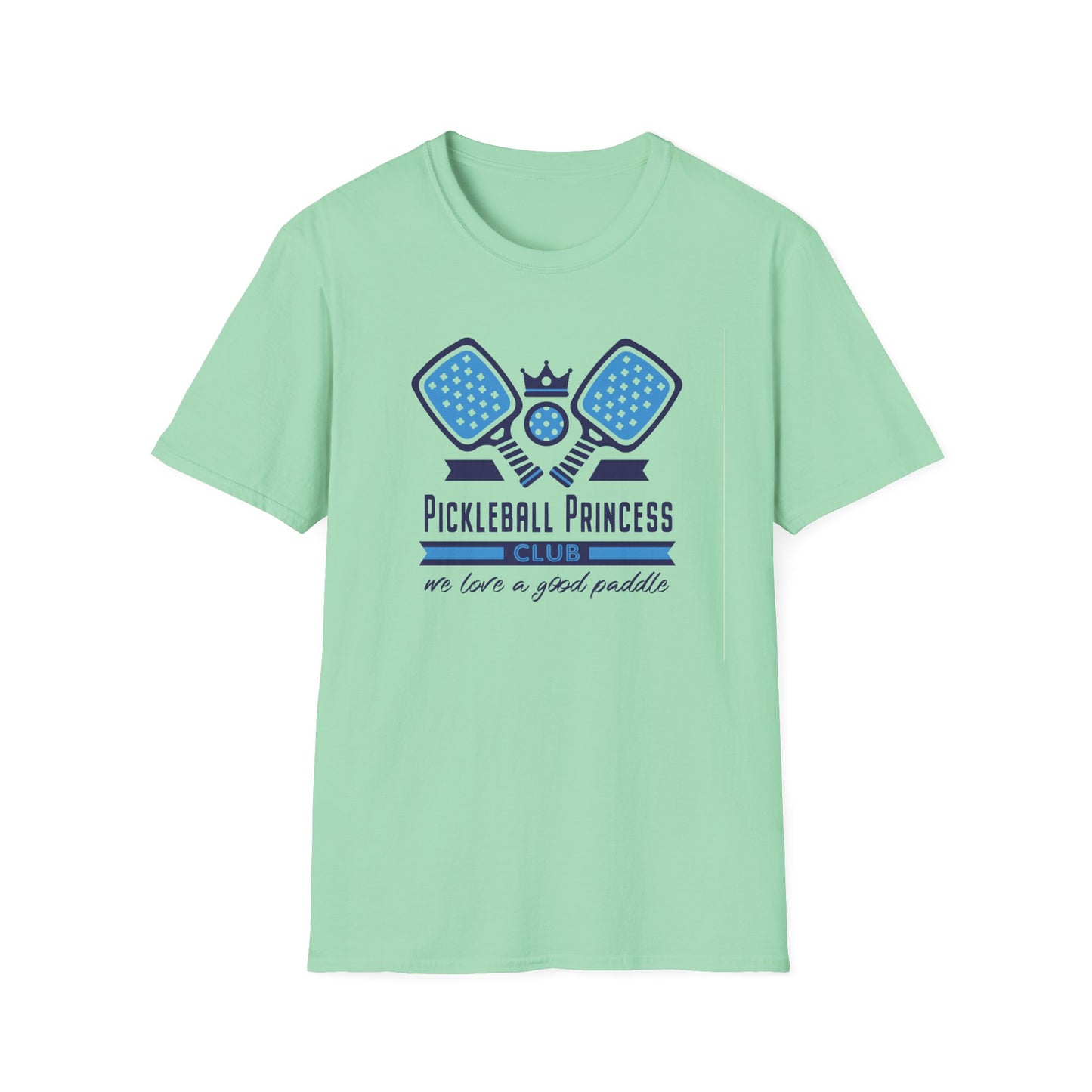 Pickleball Princess Adult T-Shirt for Grownups. Spicy Pickleball Athletic Shirt