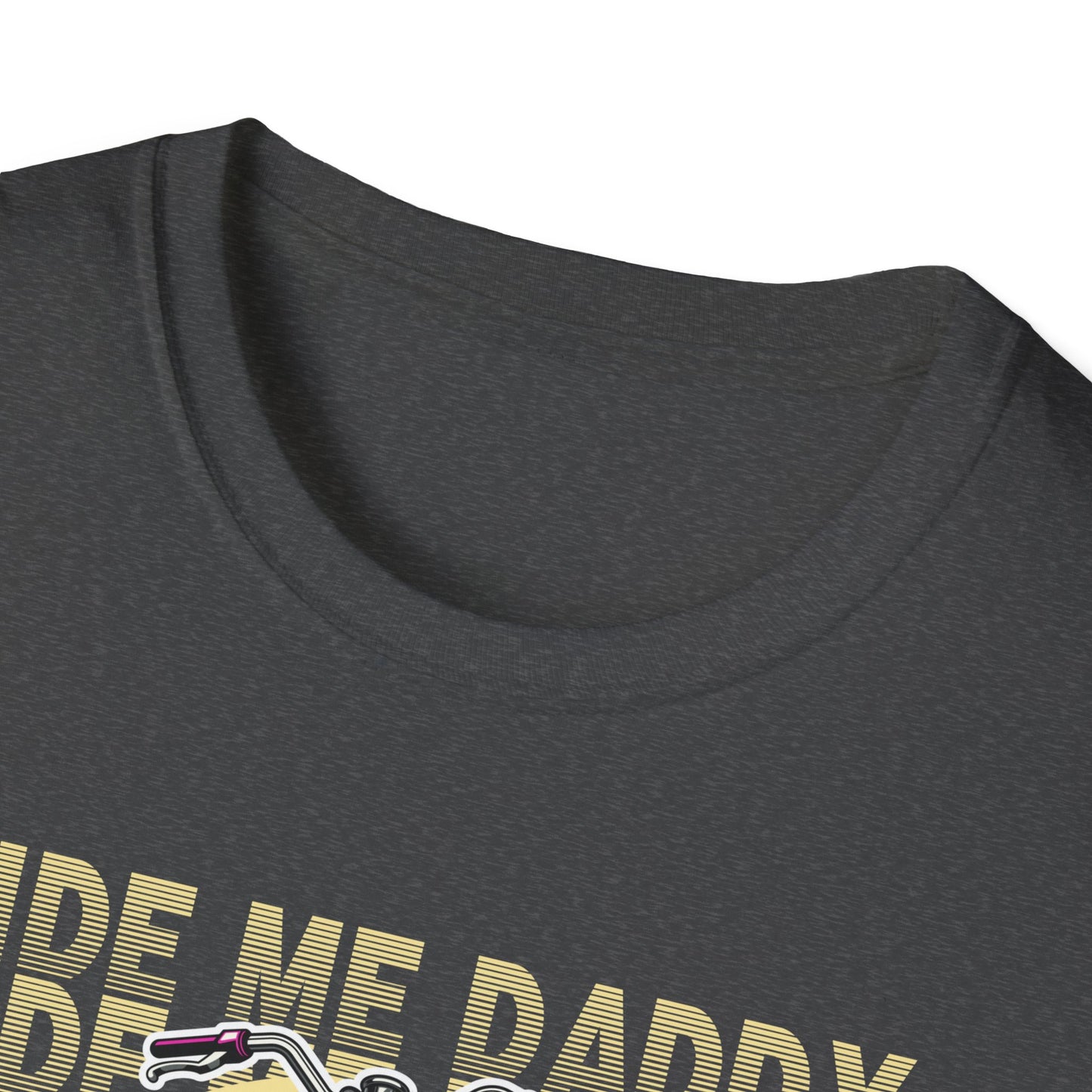 Ride Me Daddy Pop Art Inspired Motorcycle Princess T-Shirt. Spicy Motorcycle T-Shirt