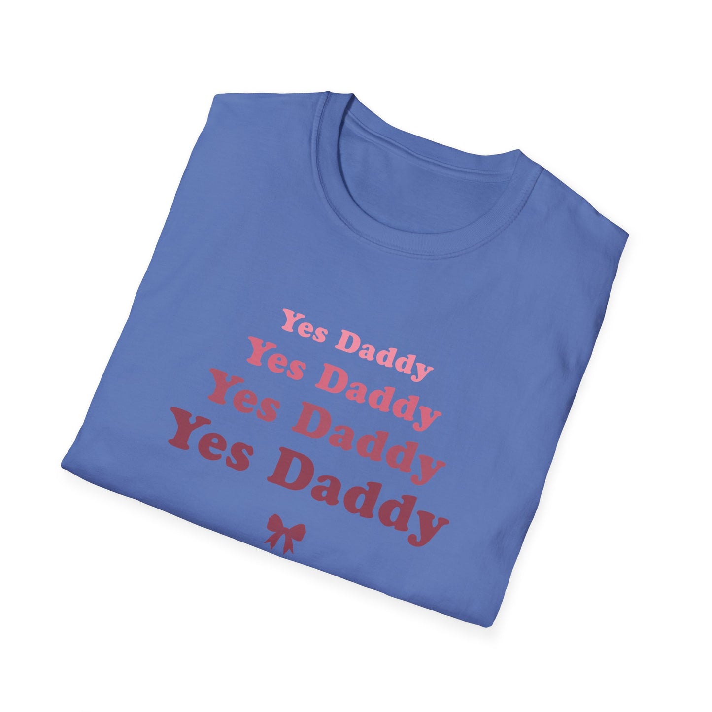 Yes Daddy Adult Princess Graphic T-Shirt. Perfect Gift for your Princess Partner, Submissive T-shirt