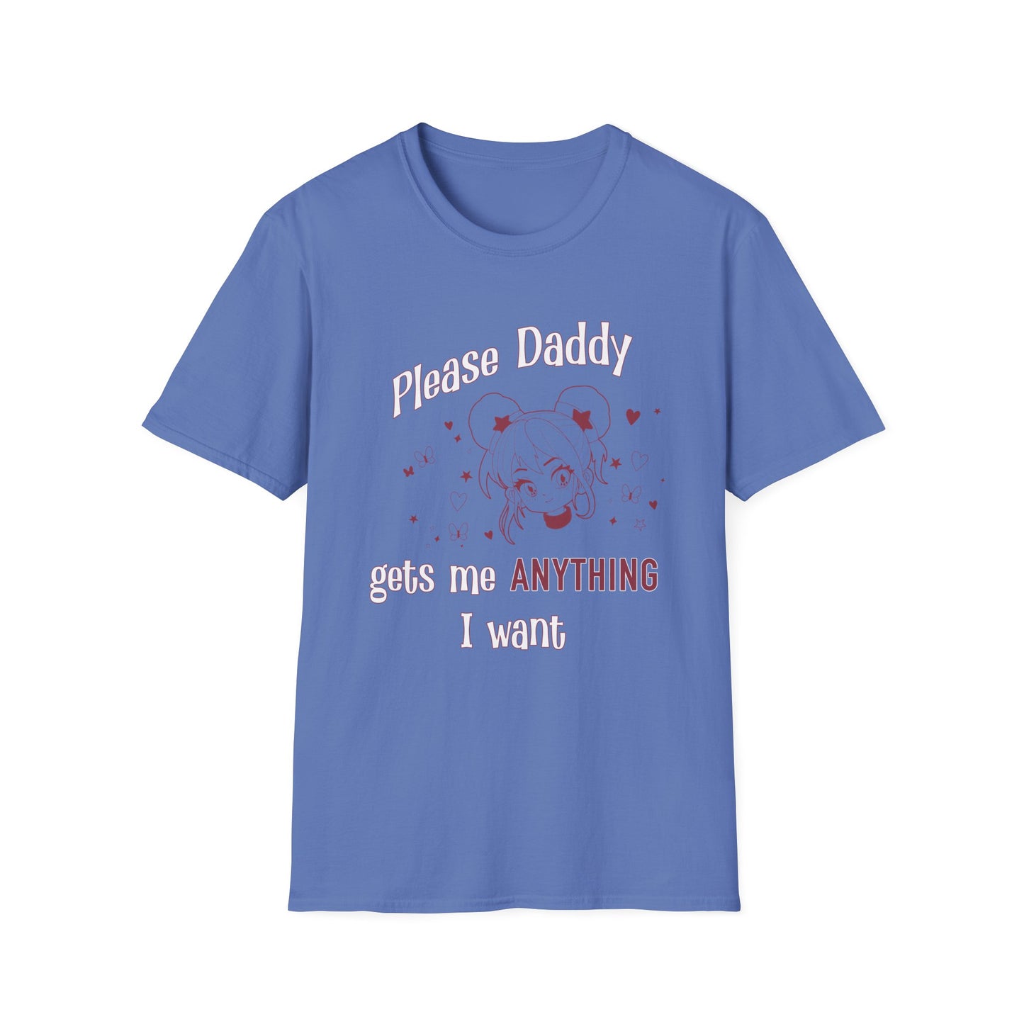 Please Daddy Adult Princess Graphic T-Shirt. Perfect Gift for your Princess Partner, Submissive T-shirt