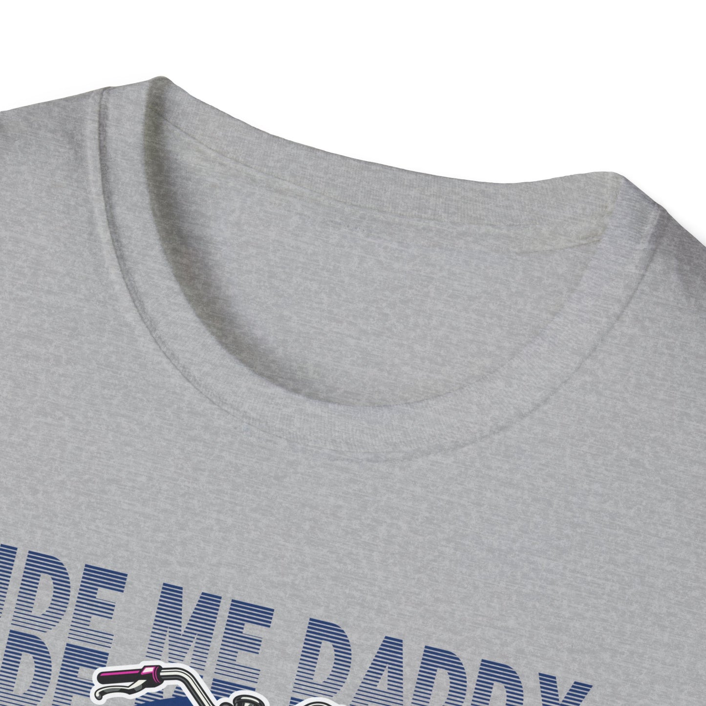 Ride Me Daddy Pop Art Inspired Motorcycle Princess T-Shirt. Spicy Motorcycle T-Shirt