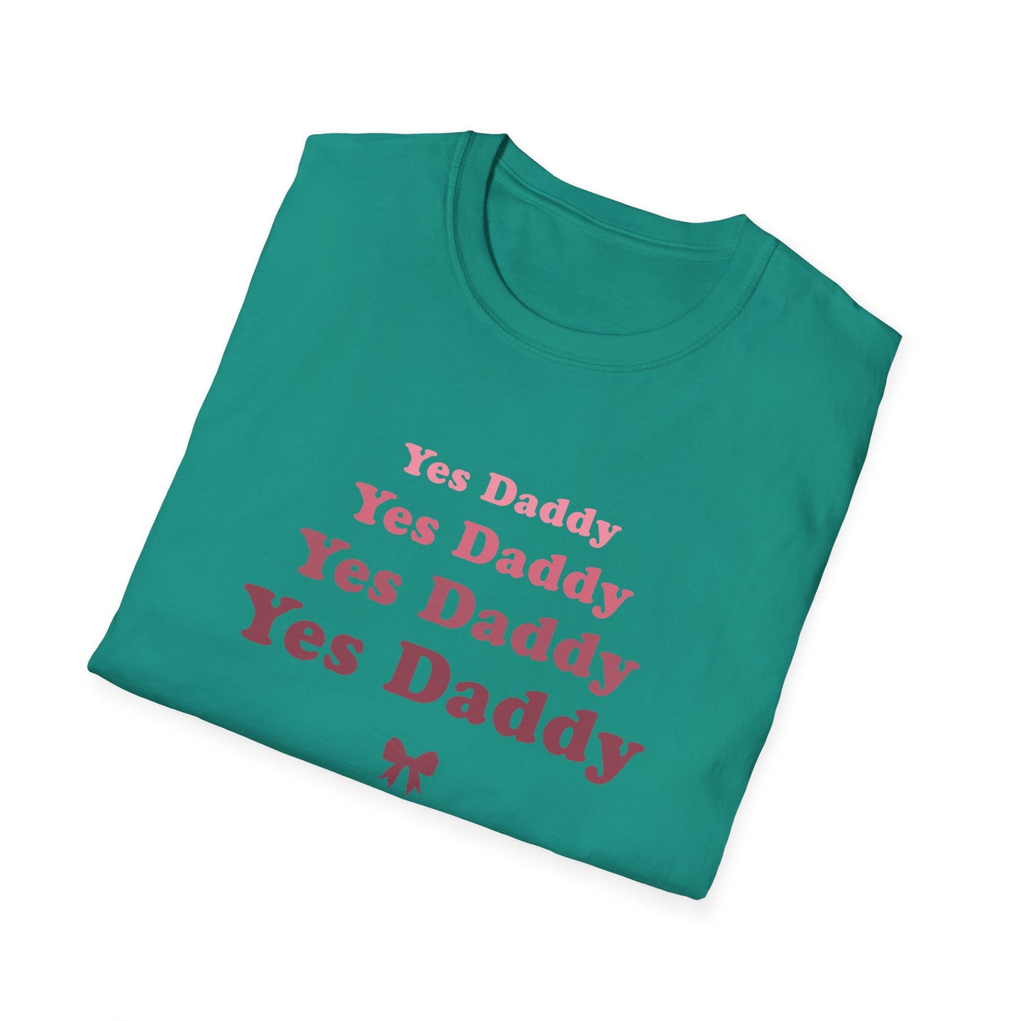 Yes Daddy Adult Princess Graphic T-Shirt. Perfect Gift for your Princess Partner, Submissive T-shirt