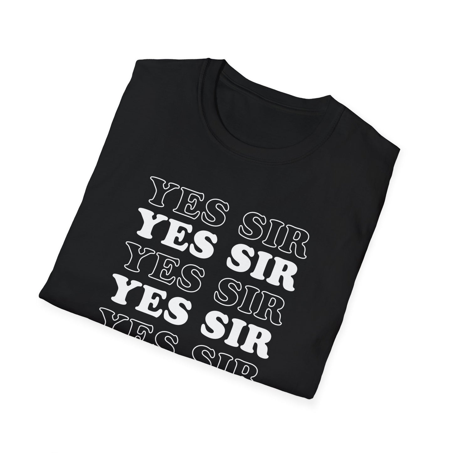 Yes Sir Adult Princess T-Shirt. Perfect Gift for your Princess Submissive Kink Partner