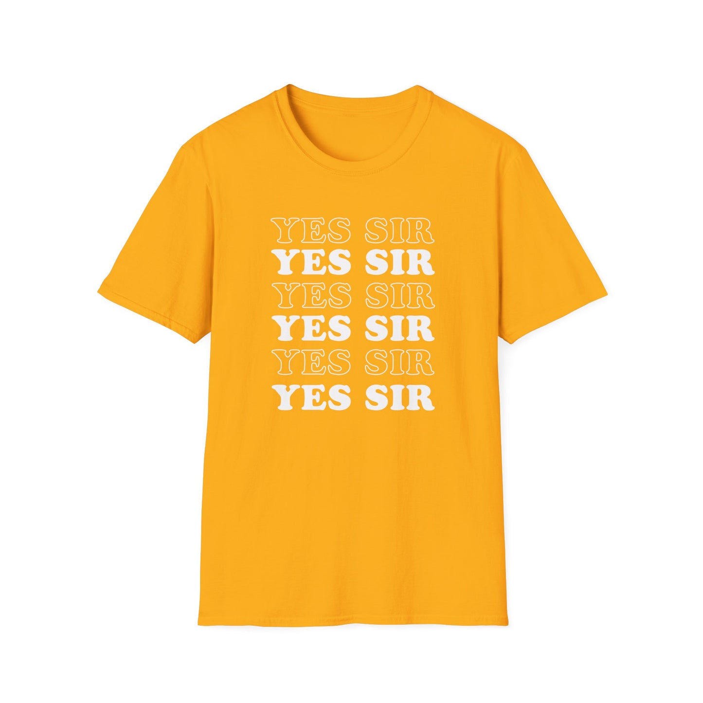 Yes Sir Adult Princess T-Shirt. Perfect Gift for your Princess Submissive Kink Partner
