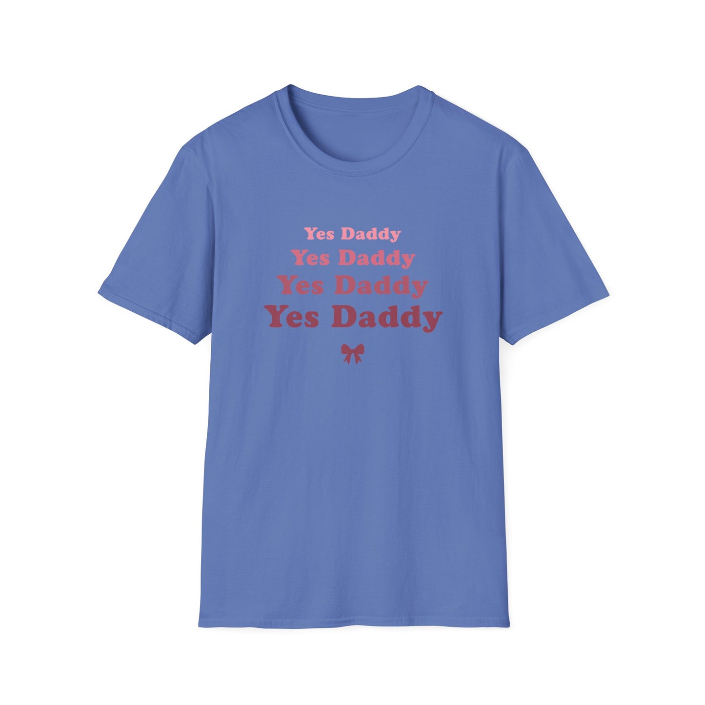 Yes Daddy Adult Princess Graphic T-Shirt. Perfect Gift for your Princess Partner, Submissive T-shirt