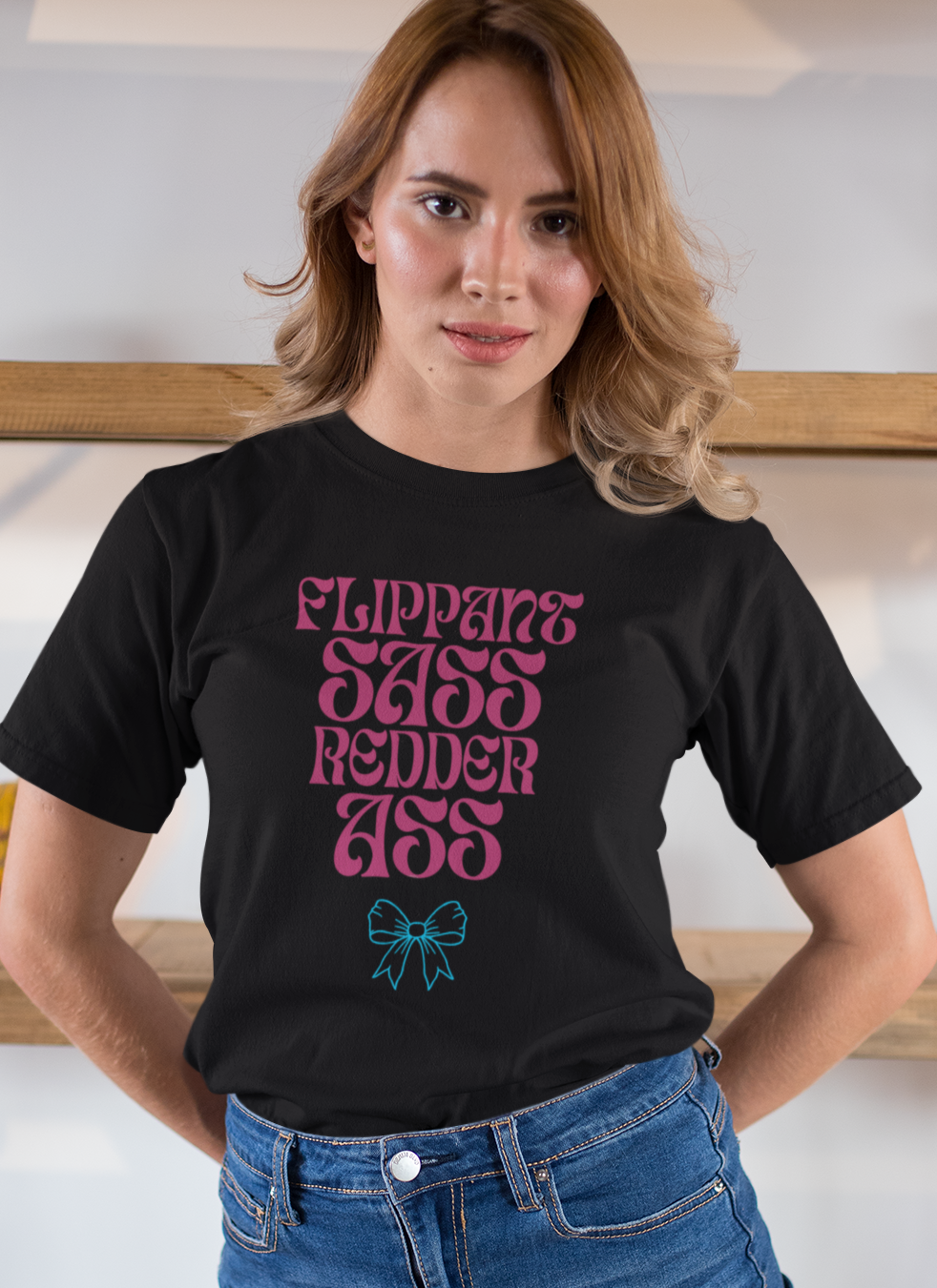 Flippant Sass Redder Ass Adult  T-Shirt. Perfect Gift for your Princess Brat Kink Partner