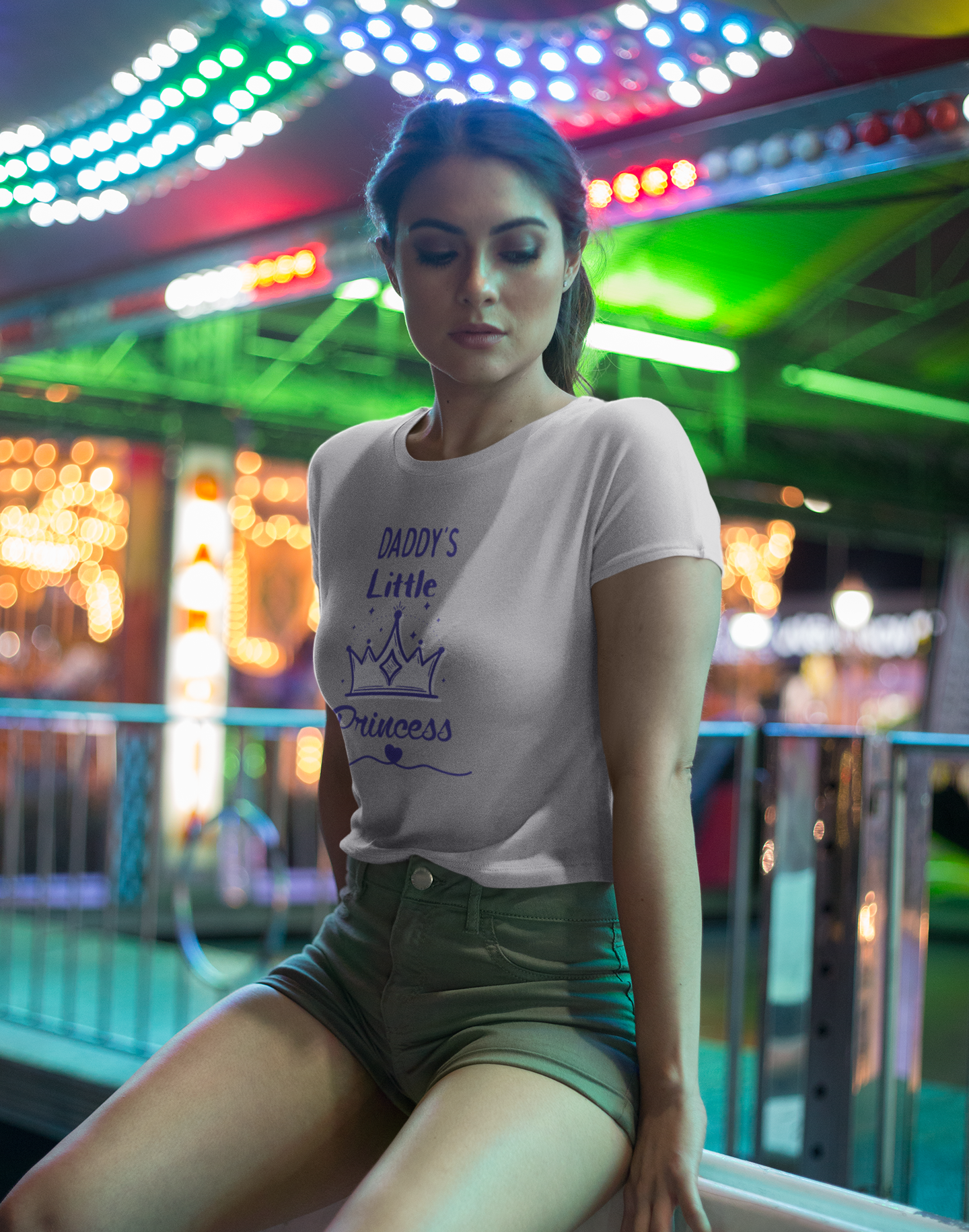 Daddy's Little Princess T-Shirt for Grownups. Perfect Gift for your Princess Submissive Kink Partner