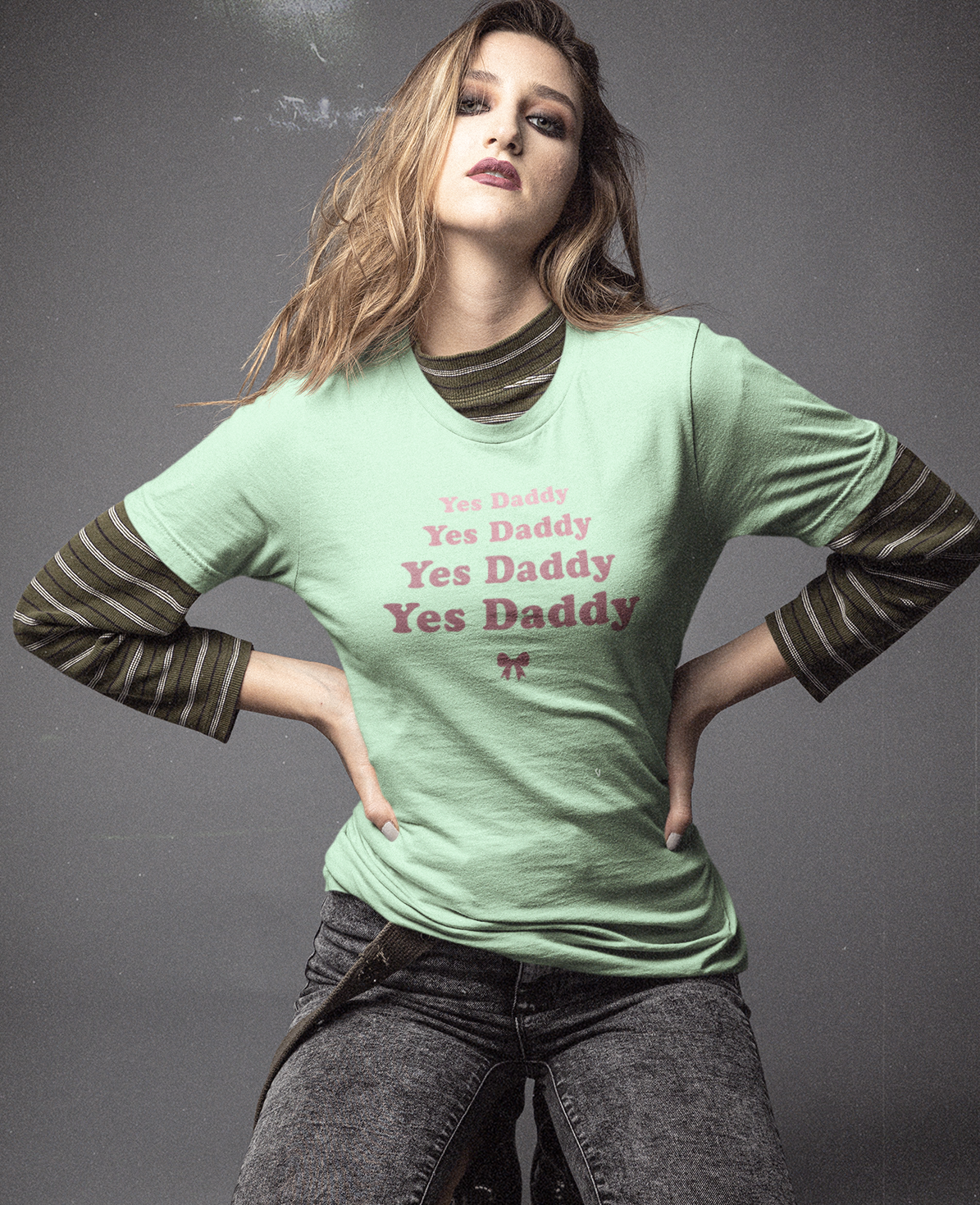 Yes Daddy Adult Princess Graphic T-Shirt. Perfect Gift for your Princess Partner, Submissive T-shirt