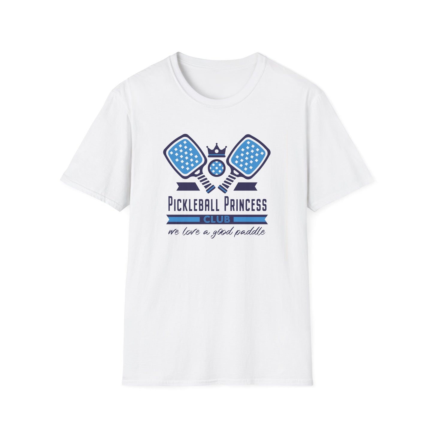 Pickleball Princess Adult T-Shirt for Grownups. Spicy Pickleball Athletic Shirt