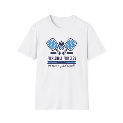 Pickleball Princess Adult T-Shirt for Grownups. Spicy Pickleball Athletic Shirt