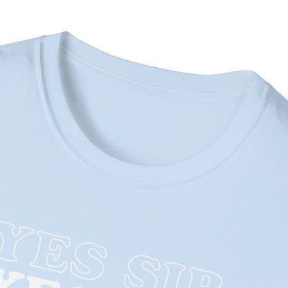 Yes Sir Adult Princess T-Shirt. Perfect Gift for your Princess Submissive Kink Partner
