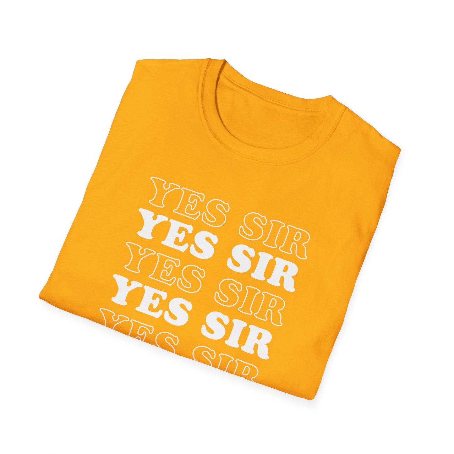 Yes Sir Adult Princess T-Shirt. Perfect Gift for your Princess Submissive Kink Partner