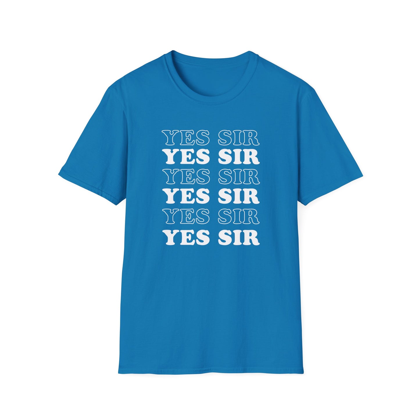 Yes Sir Adult Princess T-Shirt. Perfect Gift for your Princess Submissive Kink Partner