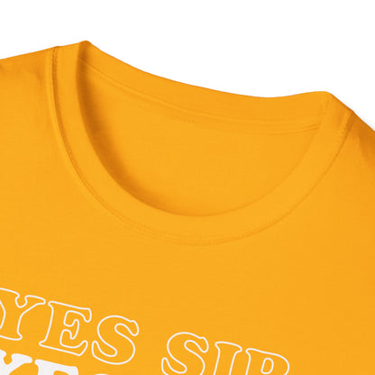 Yes Sir Adult Princess T-Shirt. Perfect Gift for your Princess Submissive Kink Partner