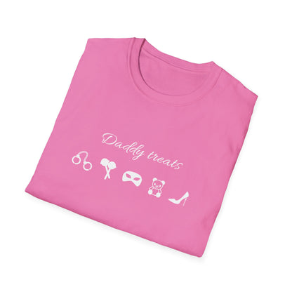Daddy Treats Adult Princess T-Shirt. Perfect Gift for your Princess Kink Partner
