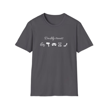 Daddy Treats Adult Princess T-Shirt. Perfect Gift for your Princess Kink Partner