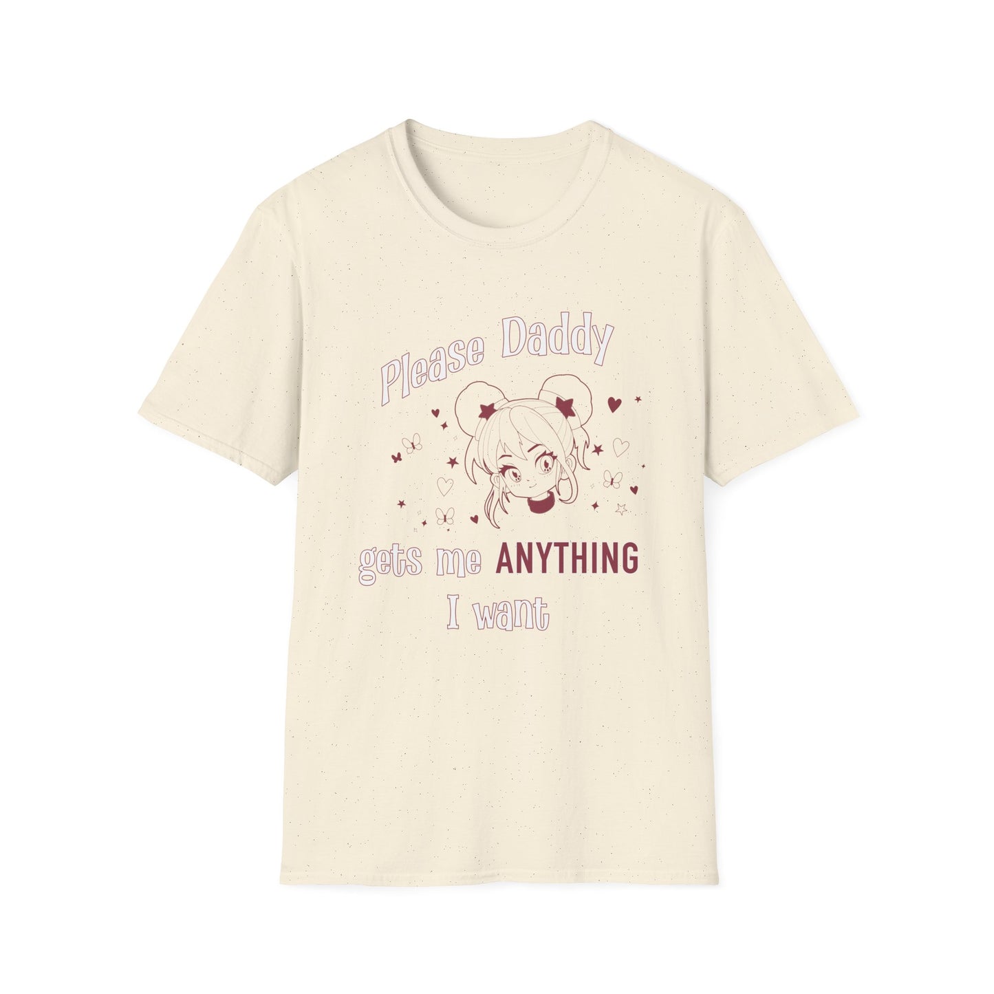 Please Daddy Adult Princess Graphic T-Shirt. Perfect Gift for your Princess Partner, Submissive T-shirt