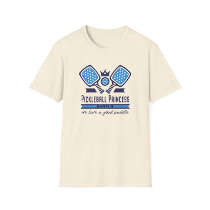 Pickleball Princess Adult T-Shirt for Grownups. Spicy Pickleball Athletic Shirt