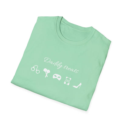 Daddy Treats Adult Princess T-Shirt. Perfect Gift for your Princess Kink Partner