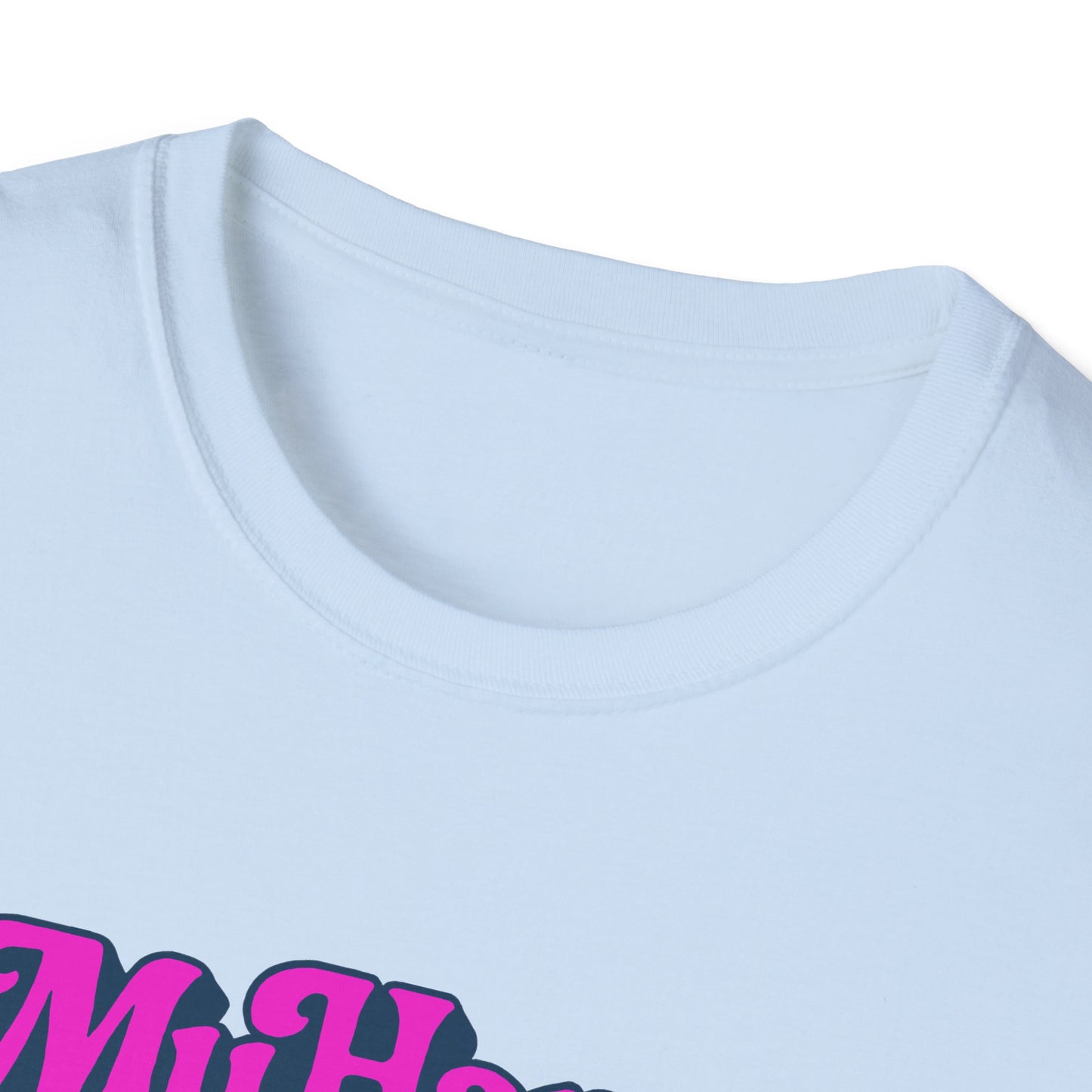 My Happy Place is On My Knees Adult T-Shirt. Perfect for Submissive Kink Playtime.