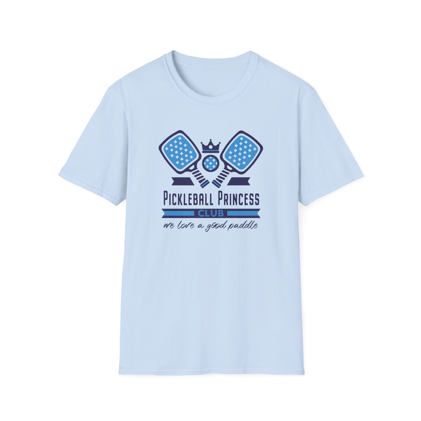 Pickleball Princess Adult T-Shirt for Grownups. Spicy Pickleball Athletic Shirt
