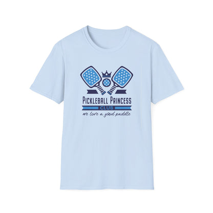 Pickleball Princess Adult T-Shirt for Grownups. Spicy Pickleball Athletic Shirt