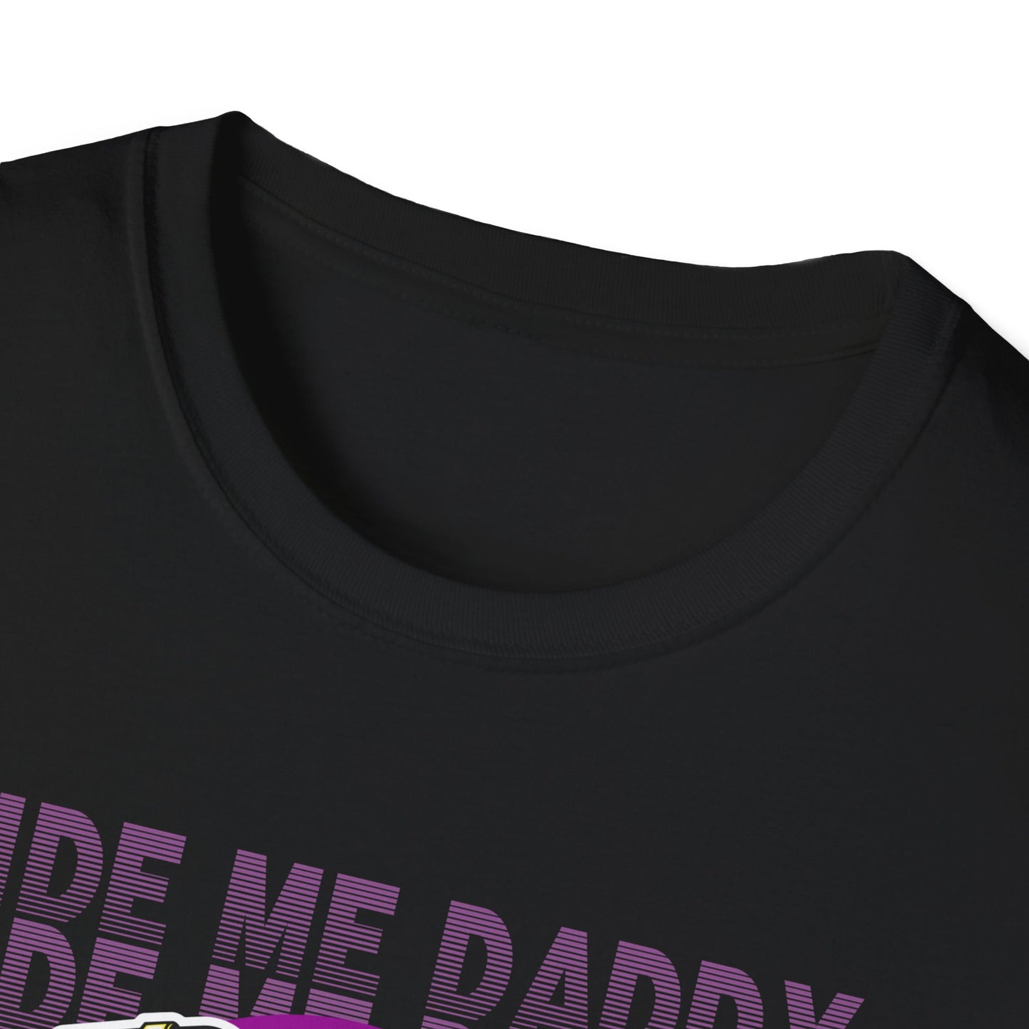 Ride Me Daddy Motorcycle Princess Adult T-Shirt. Spicy Kink Motorcycle T-Shirt